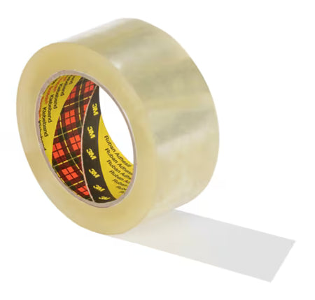 Scotch® Krachtige dozensluittape 375E, Bruin, 75 mm x 66 m, 0.075 mm