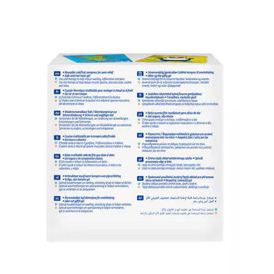 Nexcare™ ColdHot Therapy Pack Happy Kids, 2 per verpakking