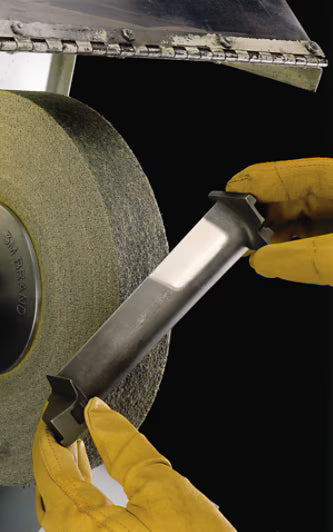 Scotch-Brite™ EXL Unitized Wheel XL-UW, 203 mm x 25.4 mm x 50.8 mm, 2A MED