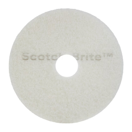 Scotch-Brite™ Vloerpads, Wit, 482 mm, 5/Doos