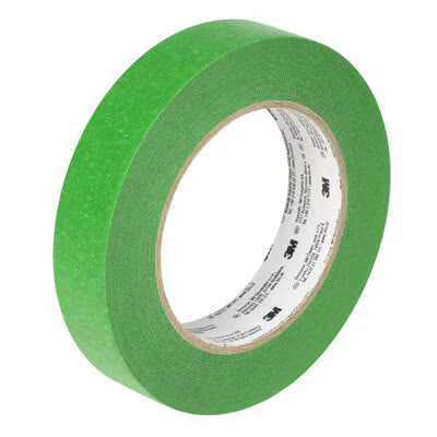 3M™ UV-bestendige maskeertape 2814, Groen, 24 mm x 50 m, 0.12 mm