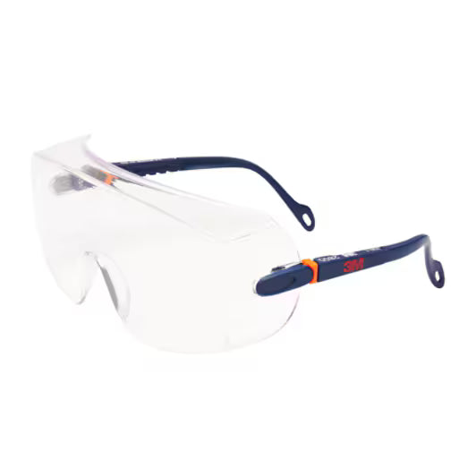3M™ Over-the-Glass Safety Glasses Series 2800, scratch-resistant, clear lens, 20/box