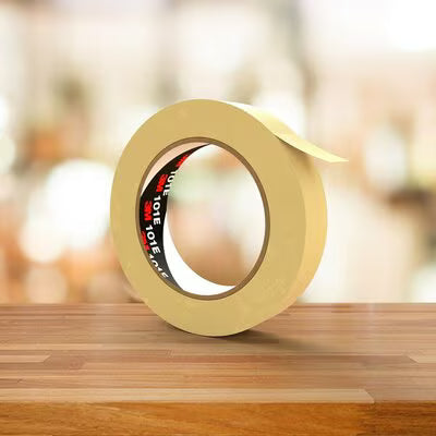 3M™ Afplaktape Algemeen Gebruik 101E, Beige, 1610 mm x 50 m