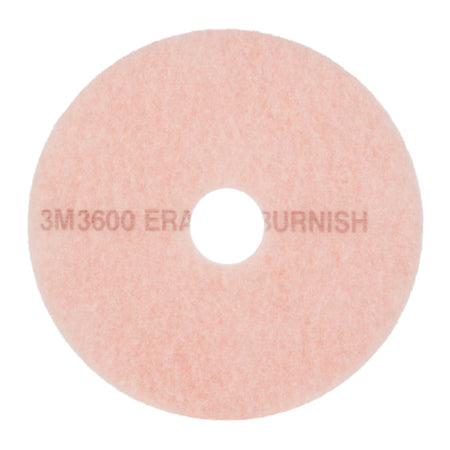 Scotch-Brite™ Gom- en Polijstpads 3600, Roze, 432 mm, 5/Doos