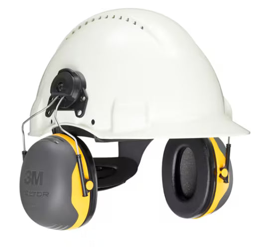 3M™ PELTOR™ Hearing Protectors, Yellow, Helmet Mount, X2P3