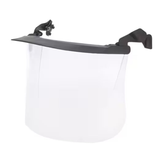 3M™ Gelaatsscherm, standaard klep, polycarbonaat, helder, V4H