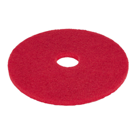 Scotch-Brite™ Vloerpads, Rood, 355 mm, 5/Doos