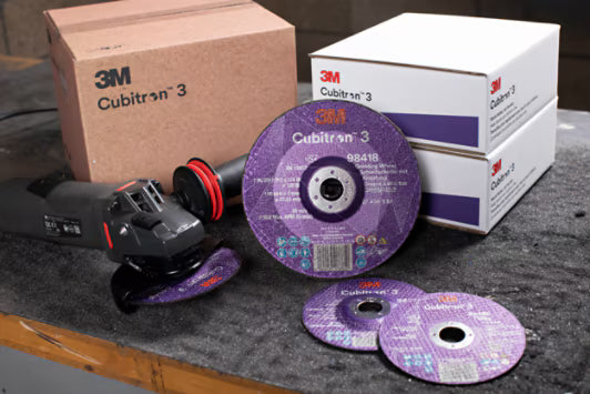 3M™ Cubitron™ 3 Cut-off Wheel, 88404, 36+, T41, 230 mm x 2.5 mm x 22.23 mm, EN, 25/pack, 50 pieces/box