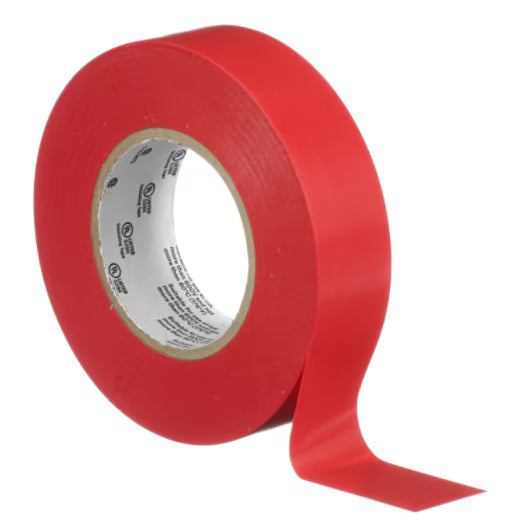 3M™ Temflex™ Vinyl isolatietape 165, Rood, 19 mm x 25 m