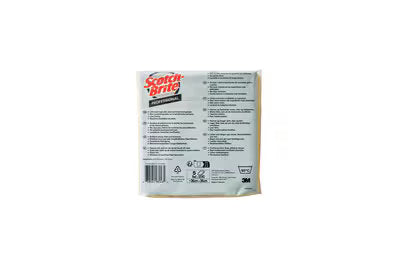 Scotch-Brite™ High Performance Microfiber Cloth 2010, Yellow, 360 mm x 360 mm, 5/Pack, 10 Packs/Box