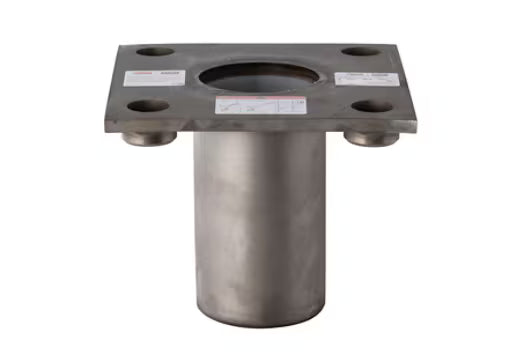 3M™ DBI-SALA® Besloten ruimte, verzonken voetstuk met bovenplaat, High Capacity, roestvast staal, 8000092