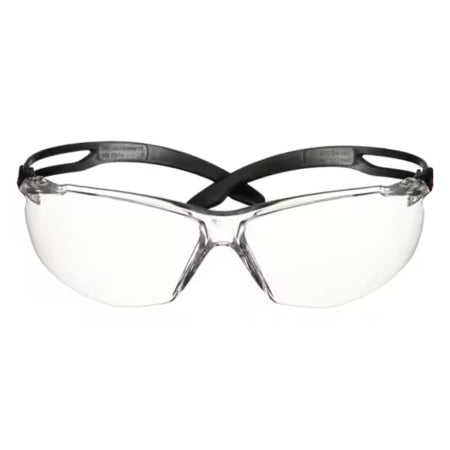 3M™ SecureFit™ 500 Veiligheidsbril, zwart montuur, antikras/anticondens, heldere lenzen, SF501AF-BLK-EU, 20/doos