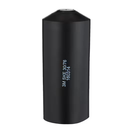3M™ SKE 30/76 Heat Shrink End Cap, Black, 76/30 mm