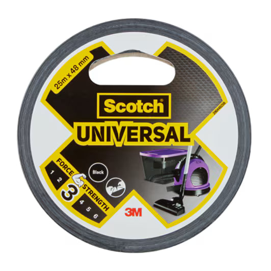 Scotch® Duct zwart 25mx48mm