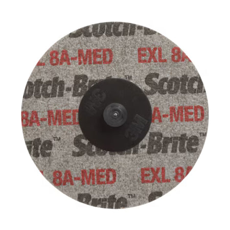 Scotch-Brite™ Roloc™ EXL Unitised Wheel XL-DR, 76 mm x 6 mm, 8A MED