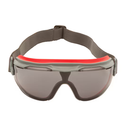 3M™ Goggle Gear™ 500 Wide-Vision Goggles, Scotchgard™ anti-fog and anti-scratch coating (K&amp;N), grey lens, GG502SGAF-EU, 10/box