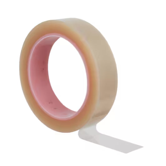 3M™ ET 40 Polyester Tape, antistatic, unprinted, transparent, 609 mm x 66 m x 0.06 mm