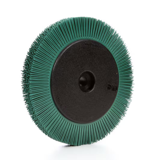 Scotch-Brite™ Radial Bristle Brush BB-ZB with adapter, Type A, 152 mm x 12.7 mm x 25.4 mm, P36