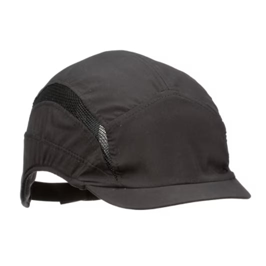 3M™ First Base™ 3 Bump Cap 2030609, Classic, Black, Micro-Vent, 25 mm, Custom