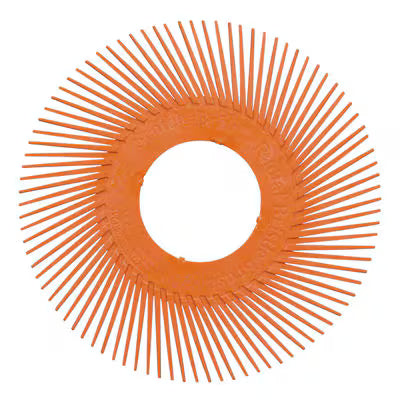 Scotch-Brite™ Radial Precision Brush, PN-RB, 80+, 152.4 mm (6 inch), Type A, without adapter