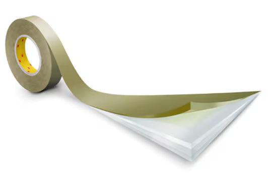 3M™ Verwijderbare en Herpositioneerbare Dubbelzijdige Tape 9425HT, Transparant, 1219 mm x 55 m, 0.13 mm