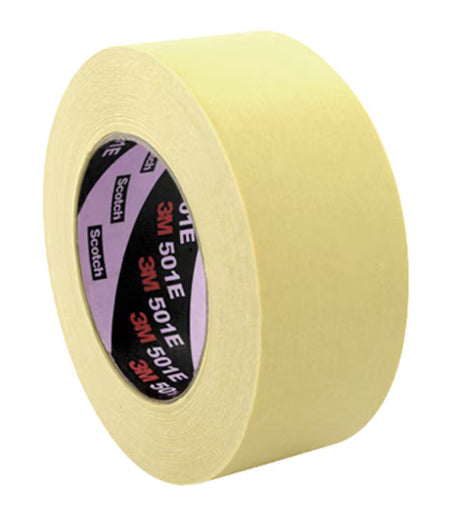 3M™ Industrial Masking Tape voor hoge temperaturen 501E, Beige, 48 mm x 50 m
