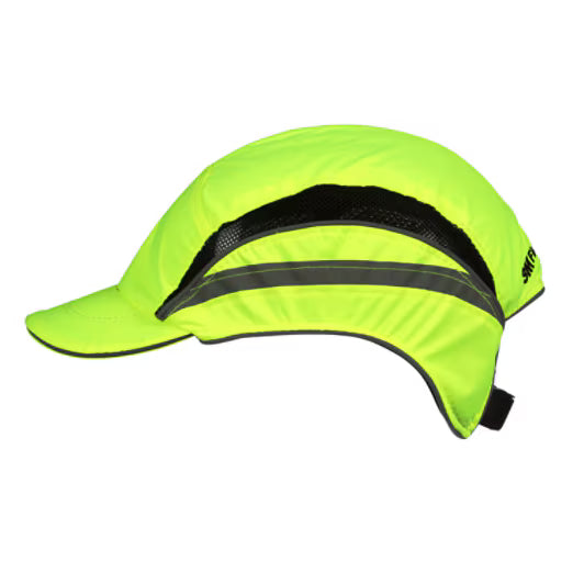 3M™ First Base™ 3 Impact Cap 2021866, Classic, hi-viz, yellow, short brim, 55 mm, customized