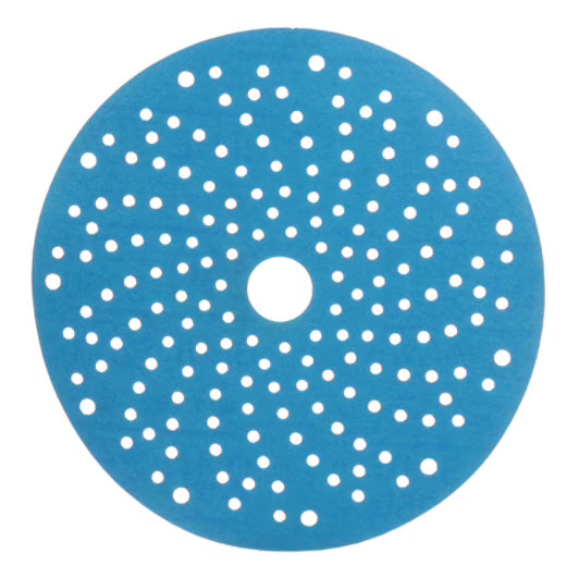 3M™ Hookit™ Schuurschijf 325U, blauw, 150 mm, Multihole, P240, 51377