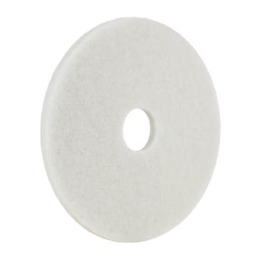 Scotch-Brite™ Vloerpads, Wit, 380 mm, 5/Doos