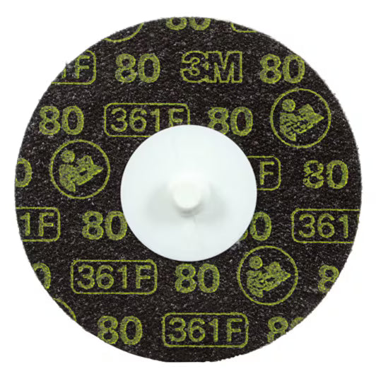 3M™ Roloc™ Schuurschijf 361F, geel, Ø 76 mm, P80