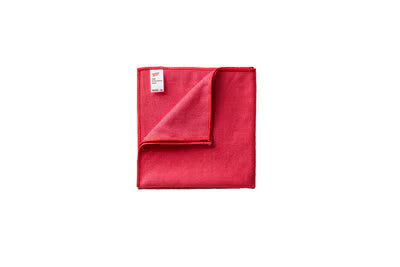 Scotch-Brite™ High Performance Microfiber Cloth 2010, Red, 360 mm x 360 mm, 5/Pack, 10 Packs/Box