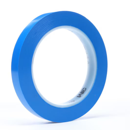 3M™ Vinyl Tape 471, Blauw, 6mm x 33m, 0.14 mm