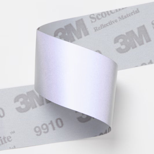 3M™ Scotchlite™ Reflecterend weefsel 9910, zilver, 914.4 mm x 50 m