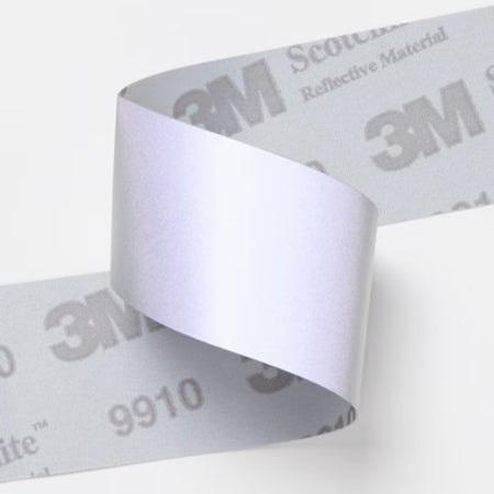 3M™ Scotchlite™ materiaal reflecterend 9910, zilver, 70 mm x 100 m