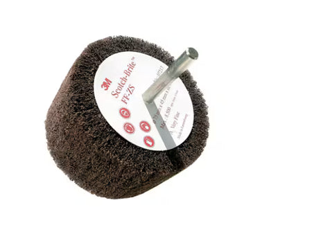 Scotch-Brite™ Clean & Finish Lamellenborstel op stift FF-ZS, 100 mm x 45 mm x 6 mm, A VFN