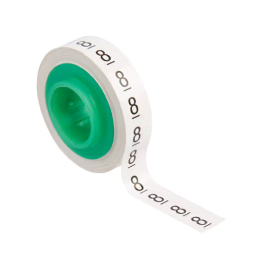 3M™ ScotchCode™ SDR-8 Kabelmarkering Navulrollen, Nummer "8", 3x Blisterverpakking