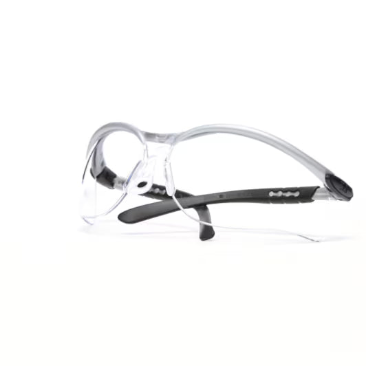 3M™ BX™ Veiligheidsbrillen, grijs montuur, krasbestendig/anticondens, heldere lens, 11380-00000