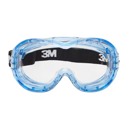 3M™ Fahrenheit™ Wide-Vision Goggles, indirect ventilated, scratch-resistant, clear polycarbonate lens, 71360-00012, 10/box