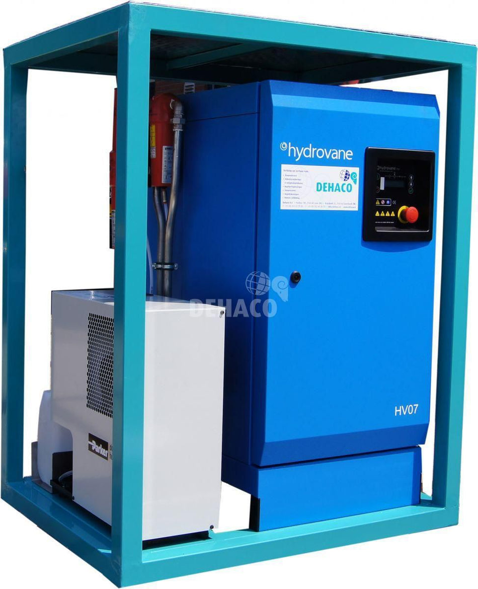 Compair Hydrovane HV07 compressor met luchtdroger