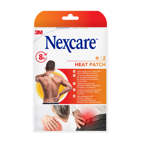 Nexcare™ Warmtepleister, 9,5 cm x 13 cm, 2/verpakking