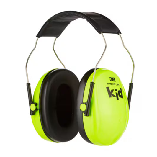 3M™ PELTOR™ Kid hearing protector H510AKG, SNR value 27 dB, neon green