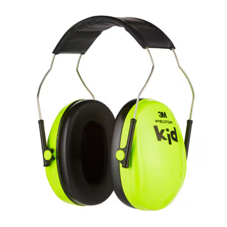 3M™ PELTOR™ Kid hearing protector H510AKG, SNR value 27 dB, neon green