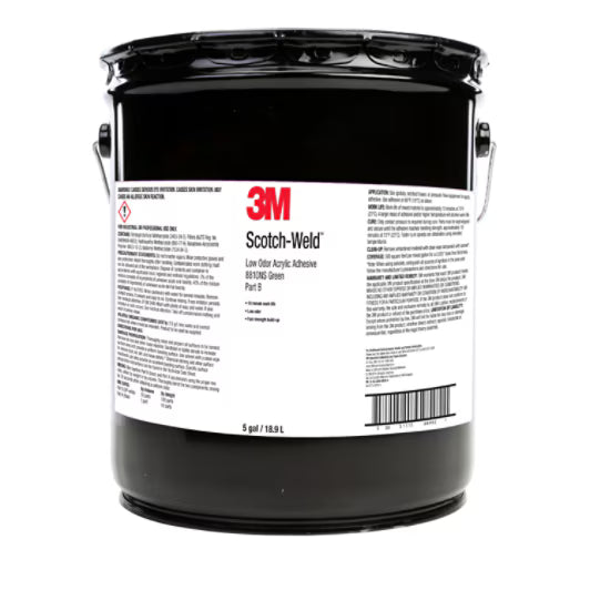 3M™ Scotch-Weld™ Geurarme Acrylaatlijm DP8810NS, Groen, Part B, 18.7 L