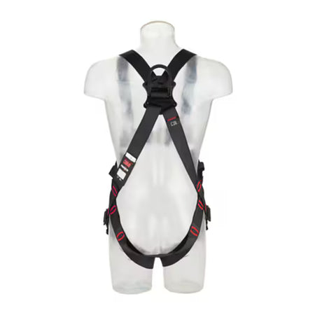 3M™ Protecta® E200 Standard Fall Protection Harness for General Use, Black, Small, 1161609
