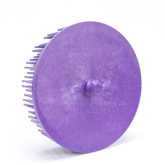 3M™ Scotch-Brite™ Body Man's Brush Disc RD-ZB, Purple, 7.62 cm, P36, PN07537