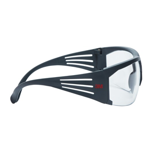 3M™ SecureFit™ 600 Veiligheidsbril, grijs montuur, Rugged Anti-Scratch (K), heldere lens, SF601RAS-EU, 20/doos