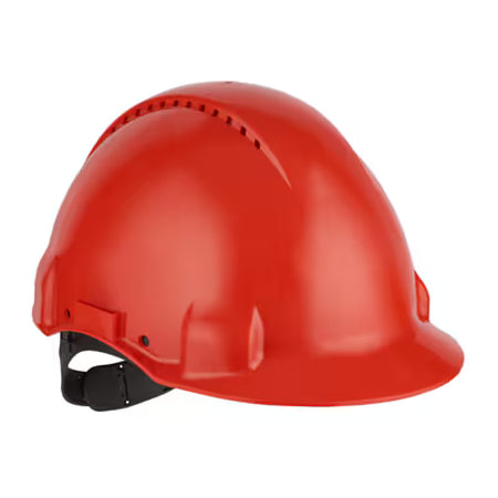 3M™ Veiligheidshelm, Uvicator, pinlock, ventilatie, kunststof zweetband, rood, G3000CUV-RD