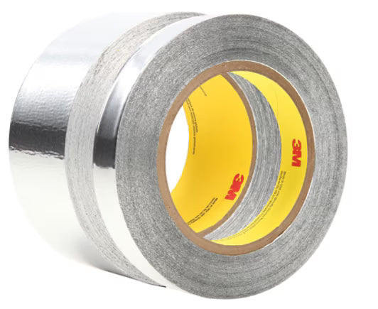 3M™ Aluminium Tape 425, Zilver, 300 mm x 55 m, 0.12 mm
