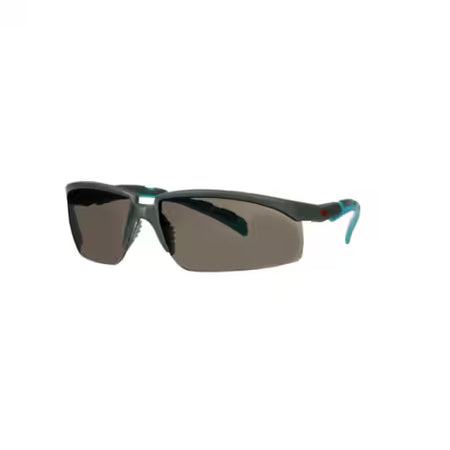 3M™ Solus™ Series 2000, S2002SGAF-BGR, gray/blue-green lenses, Scotchgard™ anti-fog coating, gray AC-AK lenses, 20/box