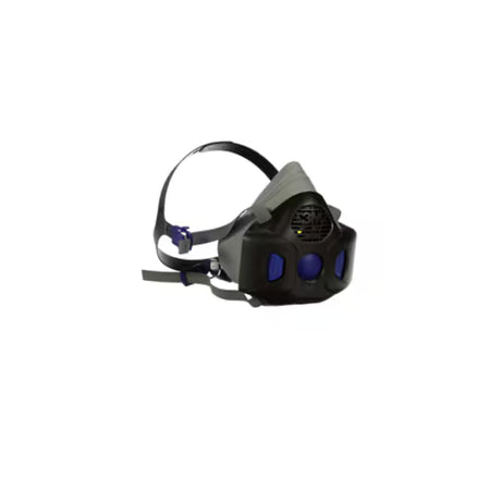 3M™ Secure Click™ Herbruikbaar halfgelaatsmasker met spraakmembraan, large, HF-803SD
